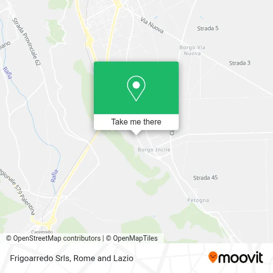 Frigoarredo Srls map