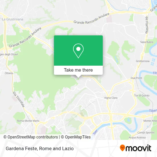 Gardena Feste map