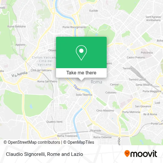 Claudio Signorelli map