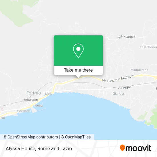 Alyssa House map