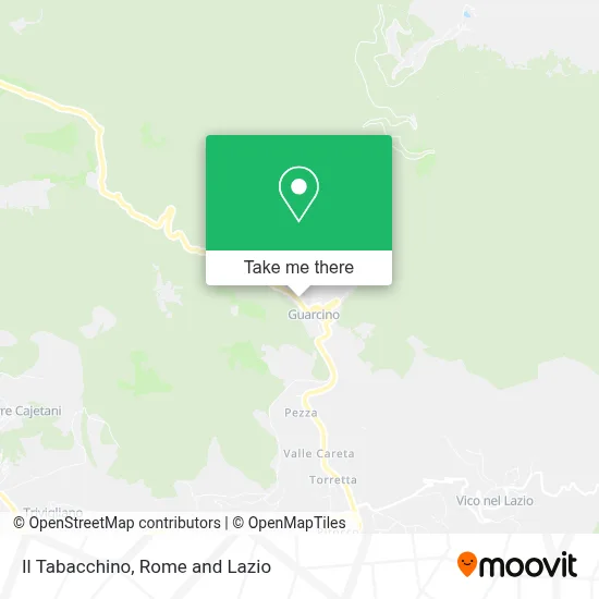 Il Tabacchino map