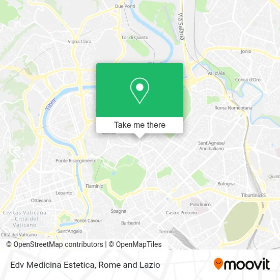 Edv Medicina Estetica map