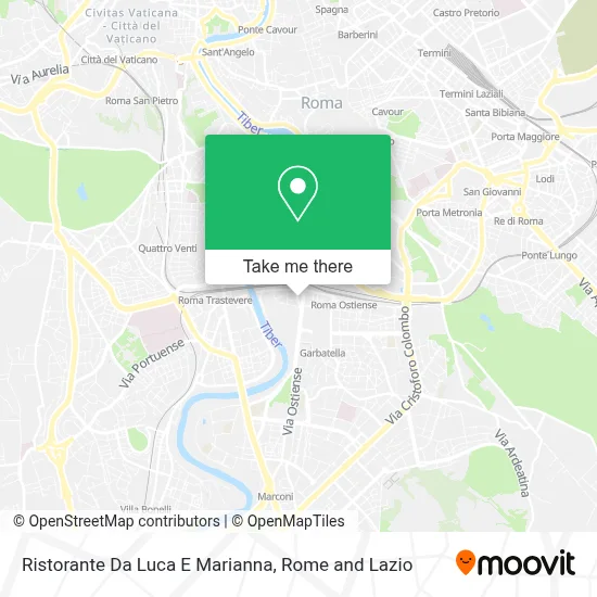 Ristorante Da Luca E Marianna map