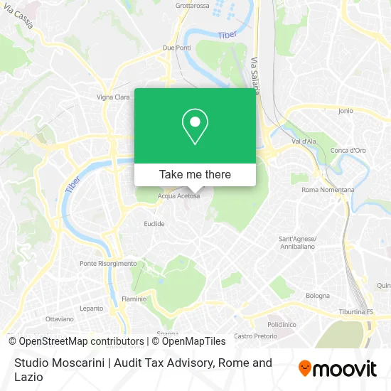 Studio Moscarini | Audit Tax Advisory map