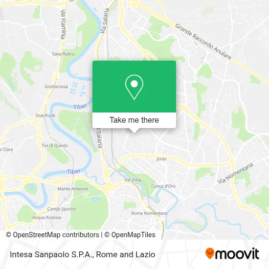 Intesa Sanpaolo S.P.A. map