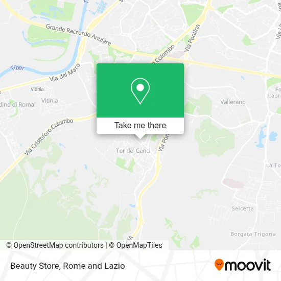 Beauty Store map
