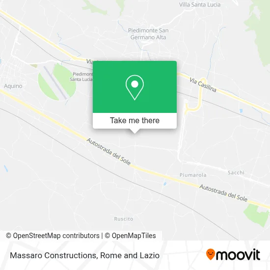 Massaro Constructions map