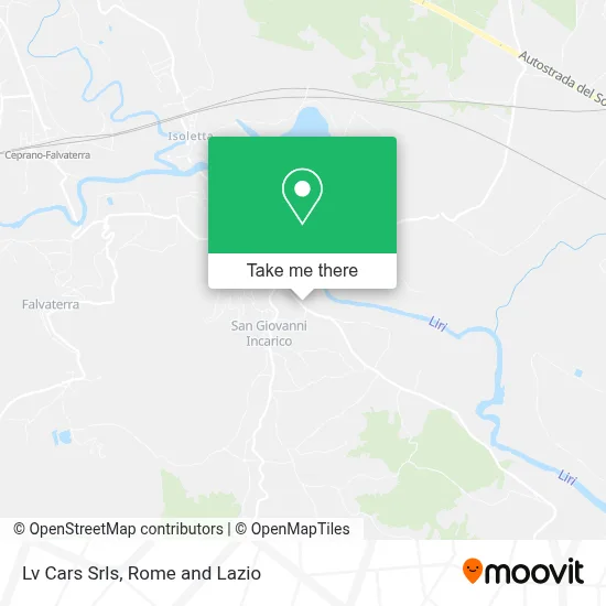 Lv Cars Srls map