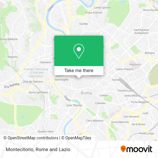 Montecitorio map