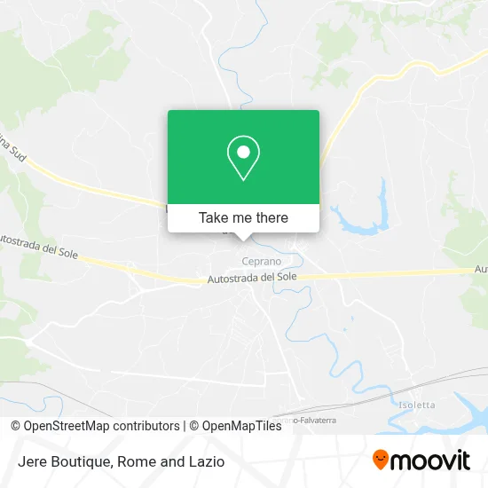 Jere Boutique map