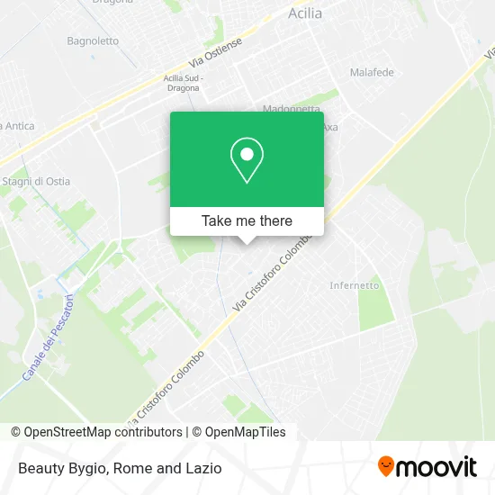 Beauty Bygio map