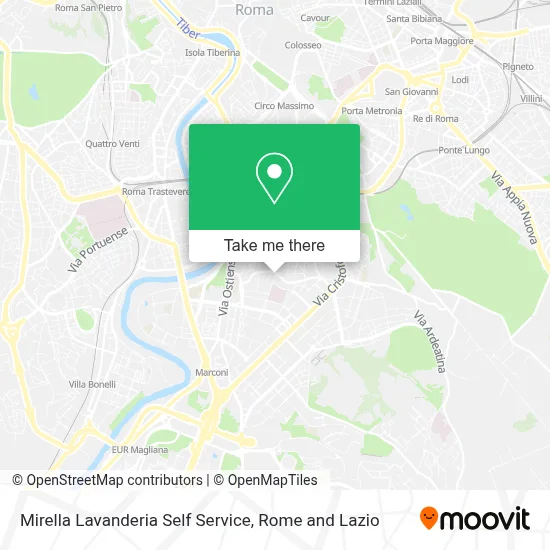 Mirella Lavanderia Self Service map
