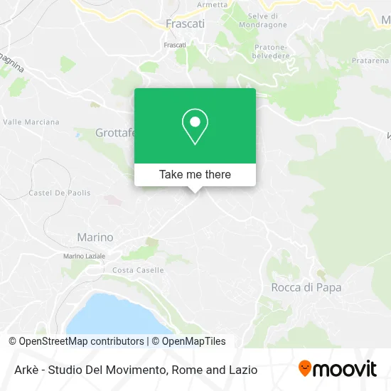 Arkè - Studio Del Movimento map
