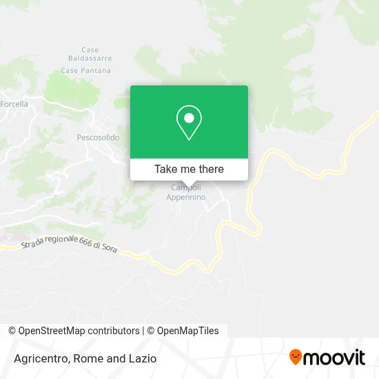 Agricentro map