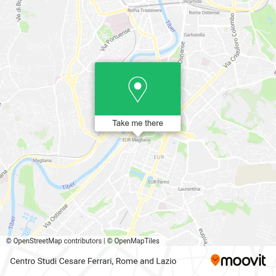 Centro Studi Cesare Ferrari map