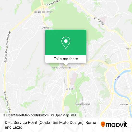 DHL Service Point (Costantini Moto Design) map