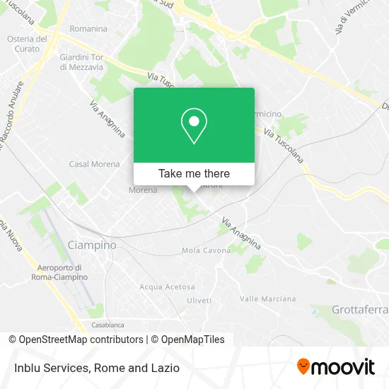 Inblu Services map