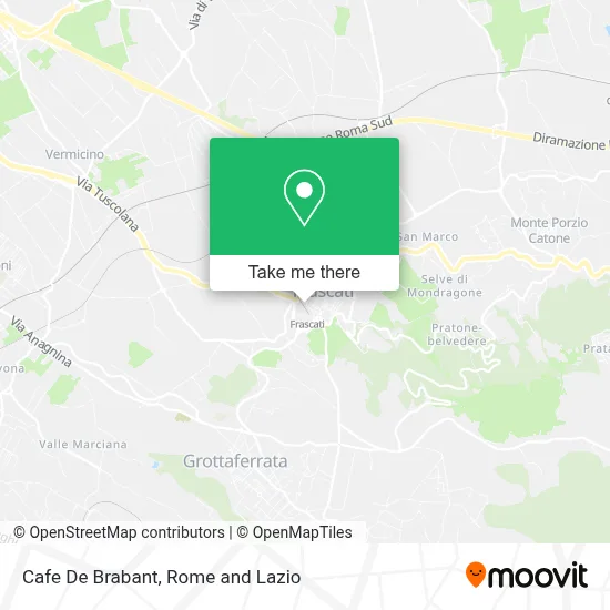 Cafe De Brabant map