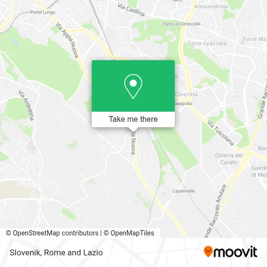 Slovenik map