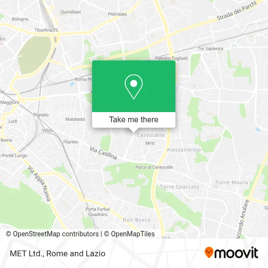 MET Ltd. map