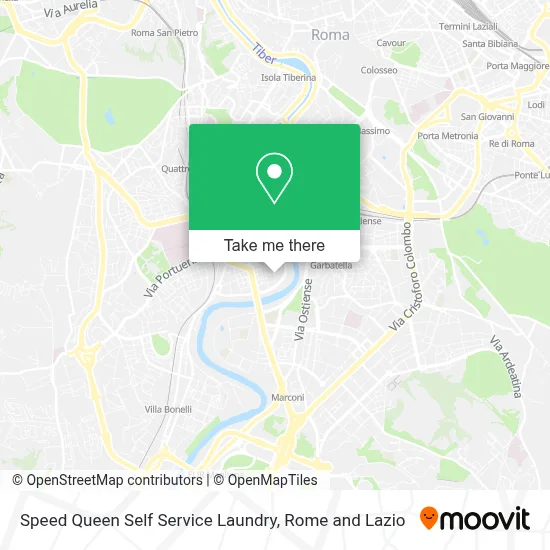 Speed Queen Self Service Laundry map