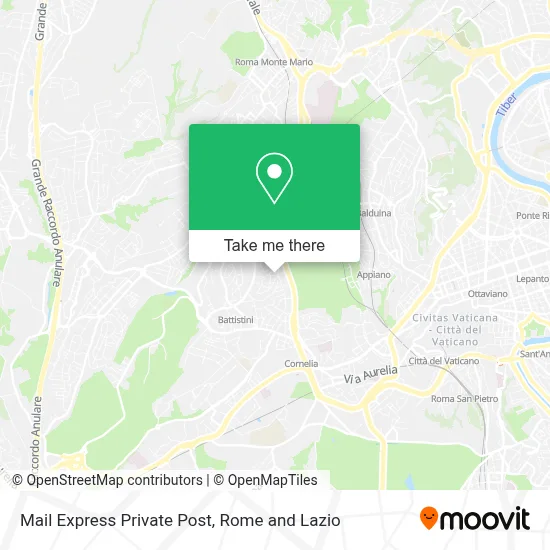 Mail Express Private Post map