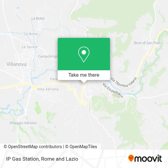 IP Gas Station map