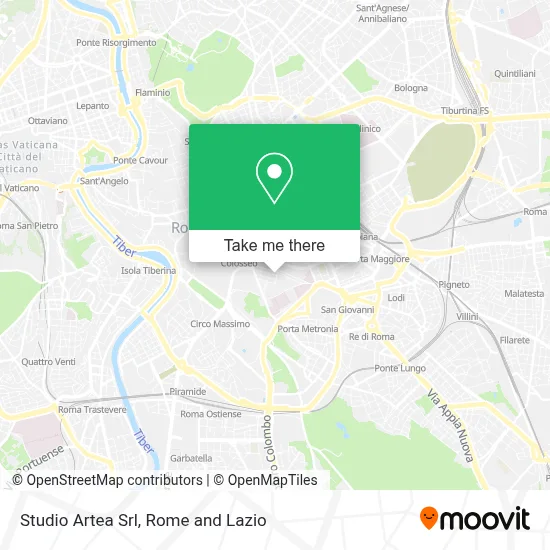 Studio Artea Srl map
