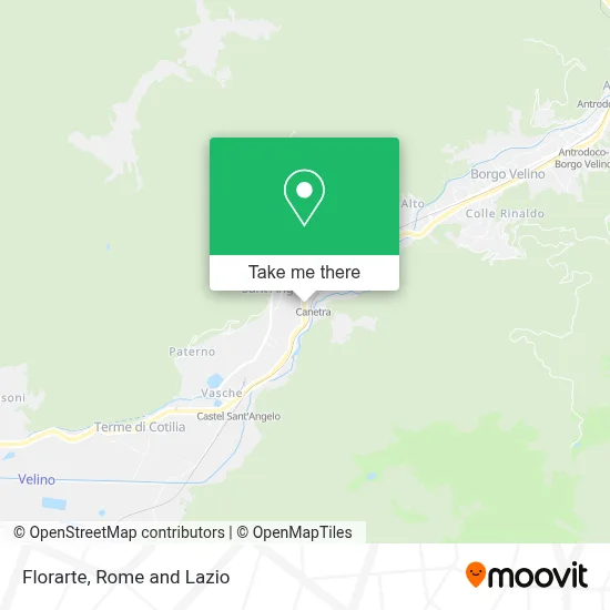 Florarte map