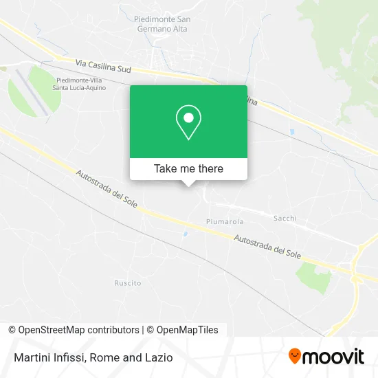 Martini Infissi map