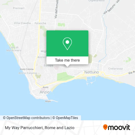 My Way Parrucchieri map