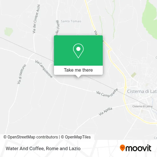 Water And Coffee map