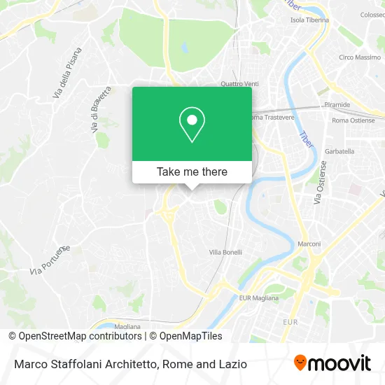Marco Staffolani Architetto map