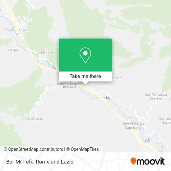 Bar Mr Fefe map