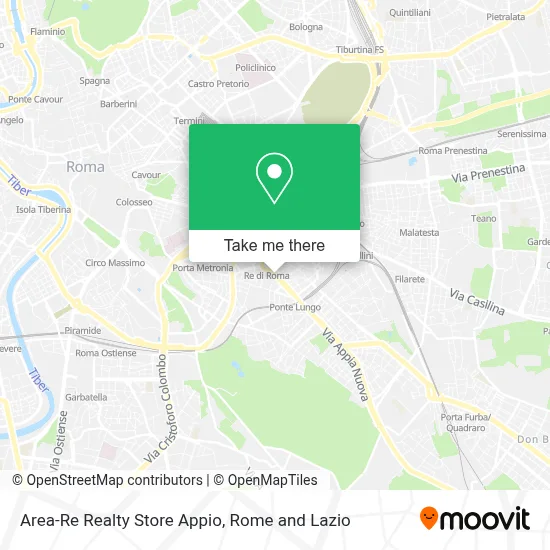 Area-Re Realty Store Appio map