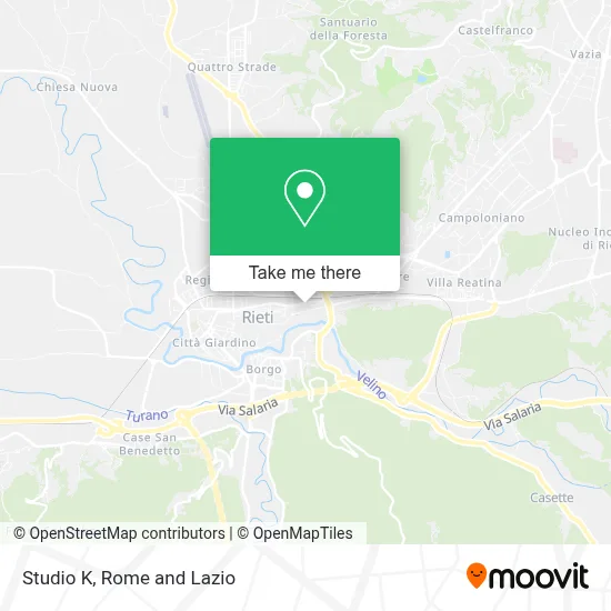 Studio K map