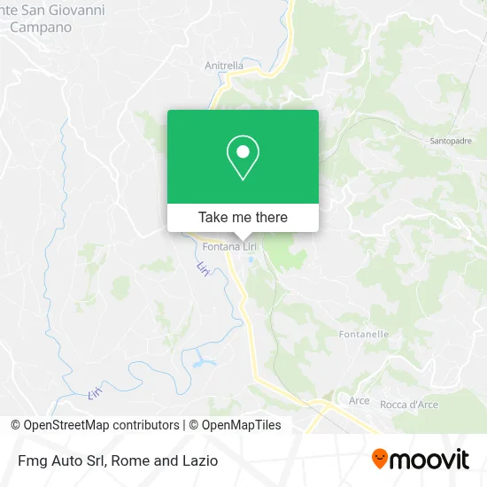 Fmg Auto Srl map
