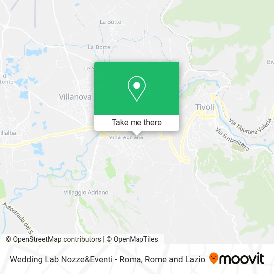 Wedding Lab Nozze&Eventi - Roma map