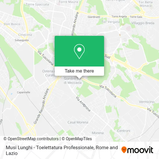 Musi Lunghi - Toelettatura Professionale map