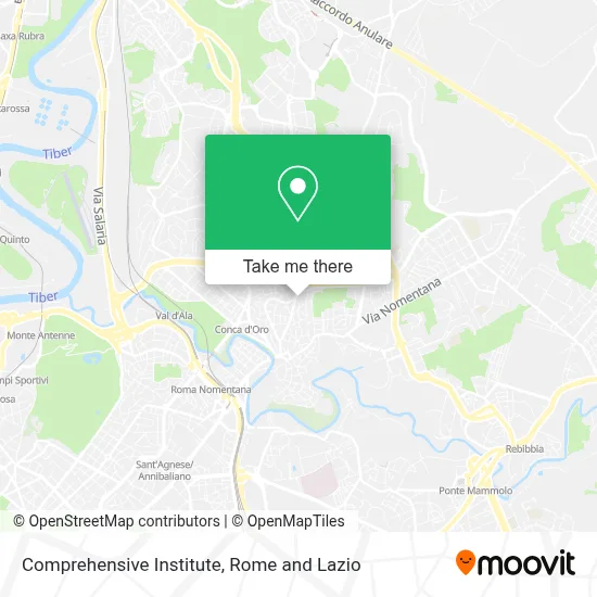 Comprehensive Institute map