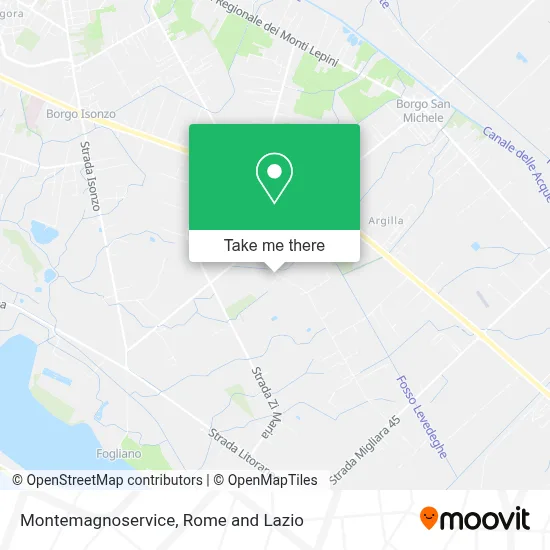 Montemagnoservice map