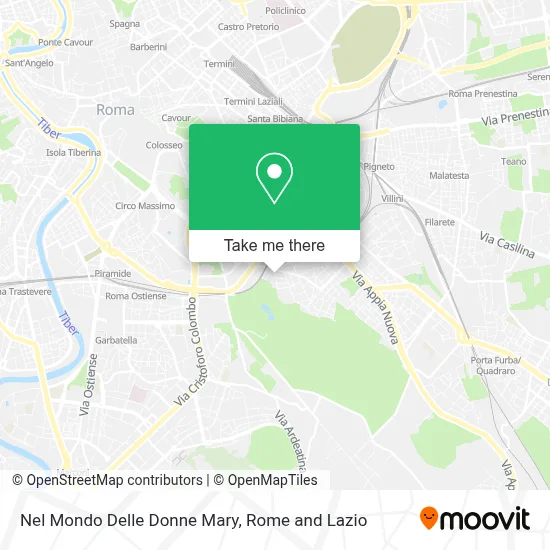 Nel Mondo Delle Donne Mary map