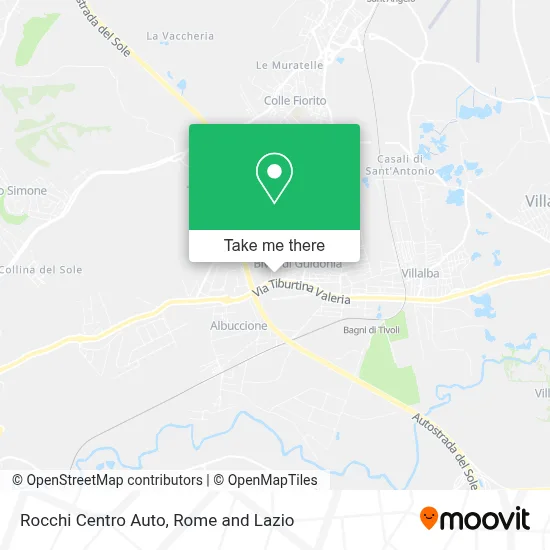 Rocchi Centro Auto map