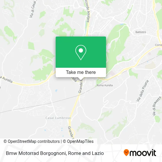 Bmw Motorrad Borgognoni map