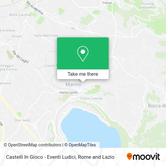 Castelli In Gioco - Eventi Ludici map