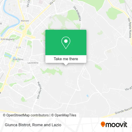 Giunca Bistrot map