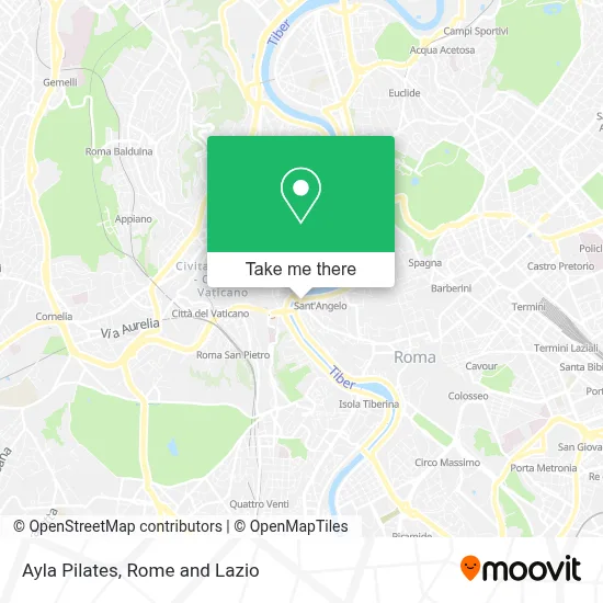 Ayla Pilates map