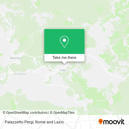 Palazzetto Pergi map