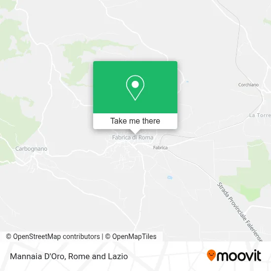 Mannaia D'Oro map