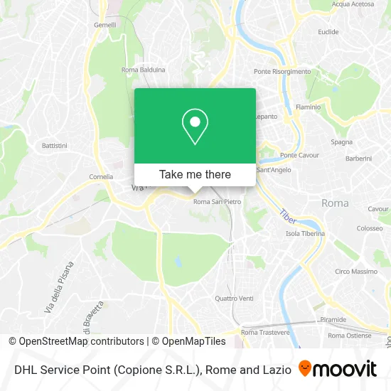 DHL Service Point (Copione S.R.L.) map